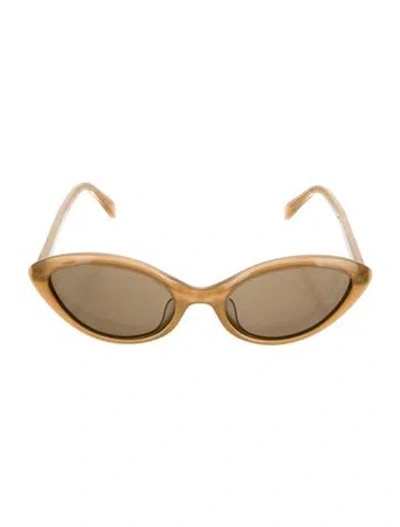 Pre-owned Celine Cat-eye Tinted Sunglasses In Neutral