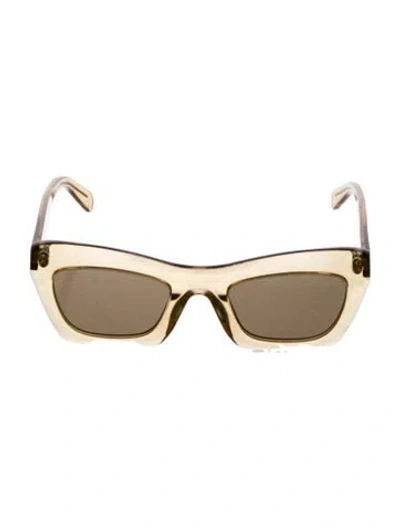 Pre-owned Celine Cat-eye Tinted Sunglasses In Neutral