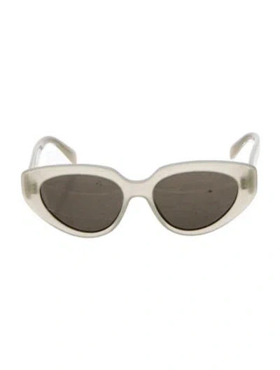 Pre-owned Celine Cat-eye Tinted Sunglasses In Neutral