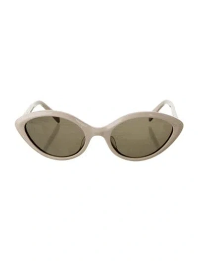Pre-owned Celine Cat-eye Tinted Sunglasses In Neutral