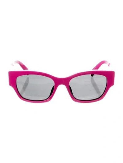 Pre-owned Celine Cat-eye Tinted Sunglasses In Pink