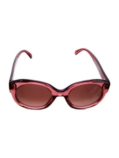 Pre-owned Celine Cat-eye Tinted Sunglasses In Pink