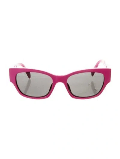 Pre-owned Celine Cat-eye Tinted Sunglasses In Pink