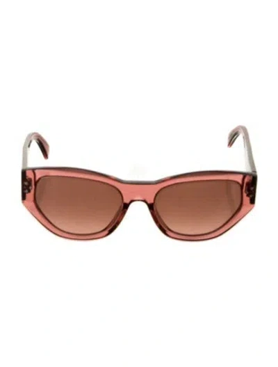 Pre-owned Celine Cat-eye Tinted Sunglasses In Pink