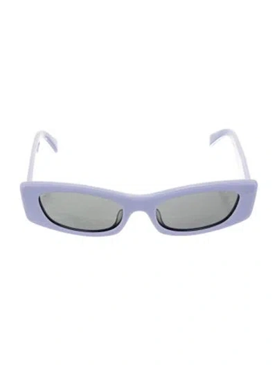 Pre-owned Celine Cat-eye Tinted Sunglasses In Purple