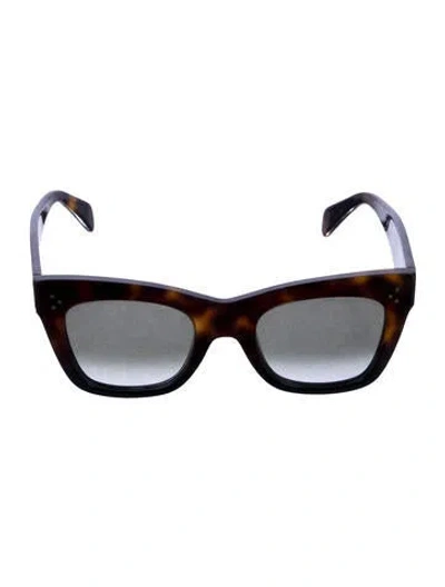 Pre-owned Celine Catherine Wayfarer Sunglasses In Brown