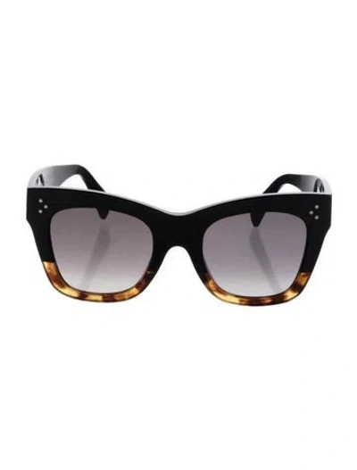 Pre-owned Celine Catherine Wayfarer Sunglasses In Multi