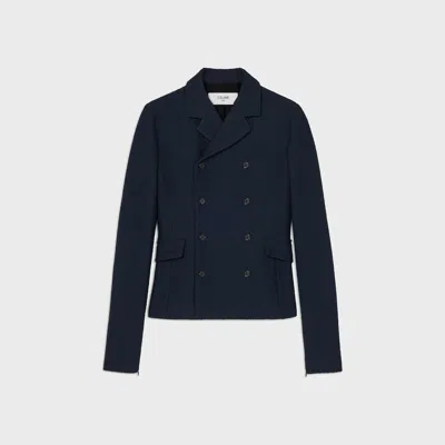 Celine Cavaliere Blazer In Blue