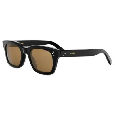 Celine Black Frame 41 Sunglasses Men In Brown