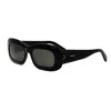 Celine Bold 3 Dots Grey With Light Mirror Sport Ladies Sunglasses Cl40287u 01a 51 In Black