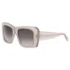 Celine Bold 3 Dots 53mm Geometric Sunglasses In Neutral