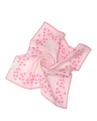 Pre-owned Celine Céline  50 Floral Cotton Scarf