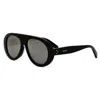 Celine Apres Ski Capsule Cl40300u 01c In Black/smoke Mirrored