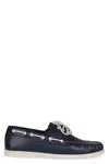 Celine Bateau Leather Boat Shoes