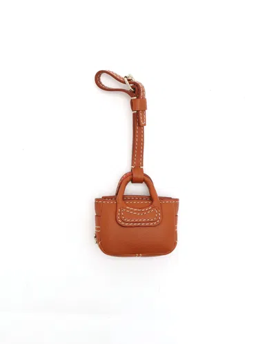 Celine Céline  Boogie Bag Charm In Brown