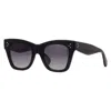 Celine Cl4004in Cat-eye-frame Sunglasses In Black