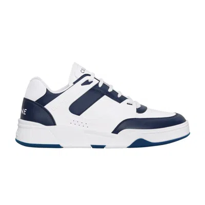 Pre-owned Celine Ct-07 Low 'optic White Navy' | Men's Size 43
