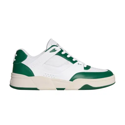 Pre-owned Celine Ct-09 Low 'optic White Dark Green' | Men's Size 42