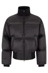 Celine Down Jacket In Nylon In Black