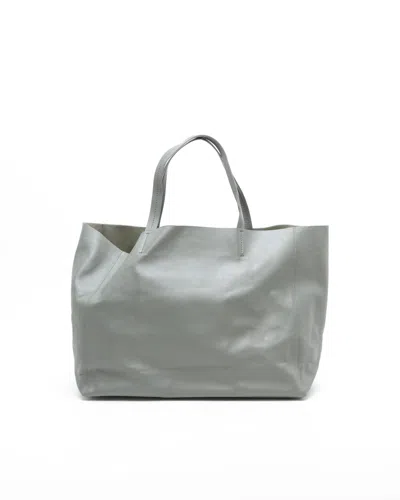 Celine Céline  Horizontal Cabas Tote Bag In Grey