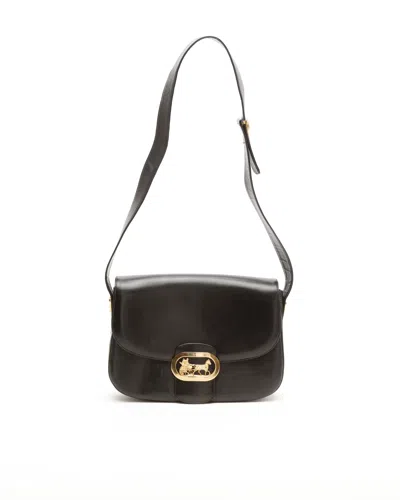 Celine Céline  Horse Carriage Bag In Black