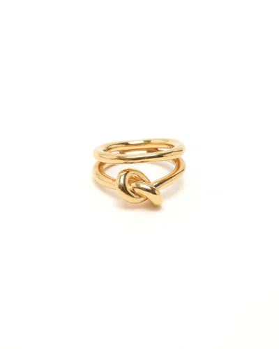 Pre-owned Celine Céline  Knot Ring In Gold