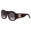 Celine Maxi Triomphe 54mm Round Sunglasses