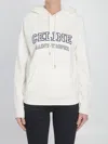Celine Long Sleeve Sweatshirt In White
