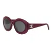 Celine Triomphe Cl40292u 69a In Burgundy