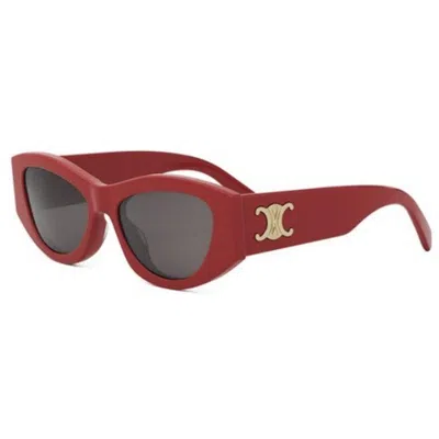 Celine Triomphe Cl40308u 66a In Red