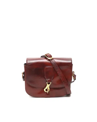 Celine Céline  Vintage Leather Bag In Red