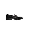 Celine Chain Loafer Shoes In Black