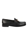 Celine Luco Triomphe Loafer Shoes In Black