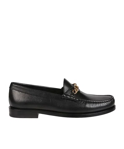 CELINE CELINE LUCO TRIOMPHE CHAIN LOAFER IN CALFSKIN