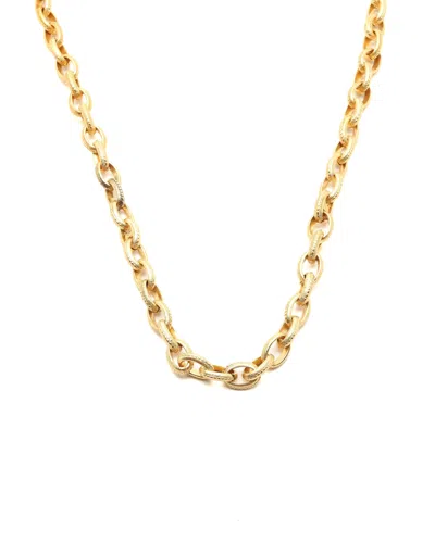 Celine Céline Chain Necklace In Gold