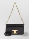 Celine Shiny Calfskin Multipochette Bag In Black