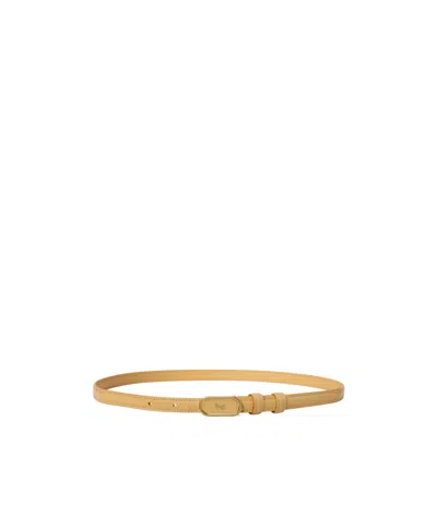 Celine Chariot Belt 13 In Taurillon Leather In Gold