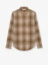 Celine Maison Margiela Sweatshirt With Worn Effect In Brown