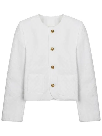 Celine Chelsea Jacket In White