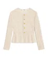 Celine Chelsea Lace Jacket In Natural Color