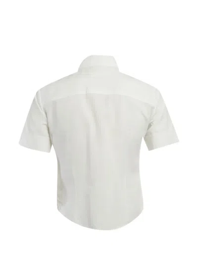 Pre-owned Celine Chelsea Short-sleeve Shirt In White