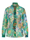 Celine Printed Silk Shirt