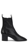 Celine Chic Zip Ankle Boot With Lambskin Stretch In Multi