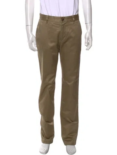 Pre-owned Celine Chinos In Brown