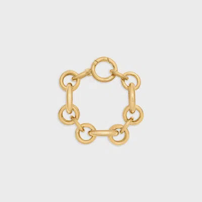 Celine Chunky Bracelet In Gold