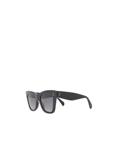 Celine Chunky Cat-eye Sunglasses In Black