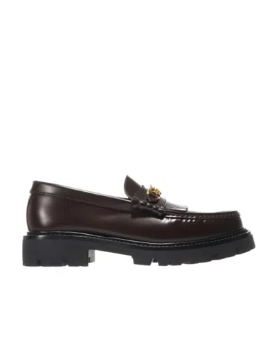 CELINE CHUNKY LEATHER LOAFER