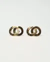 Celine Circle Logo Clip-on Earrings