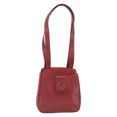 Pre-owned Celine Circle Logo Leather Gold Leather Tote Bag Bag ()
