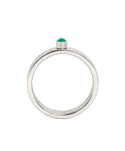Celine Circle Ring In Metallic